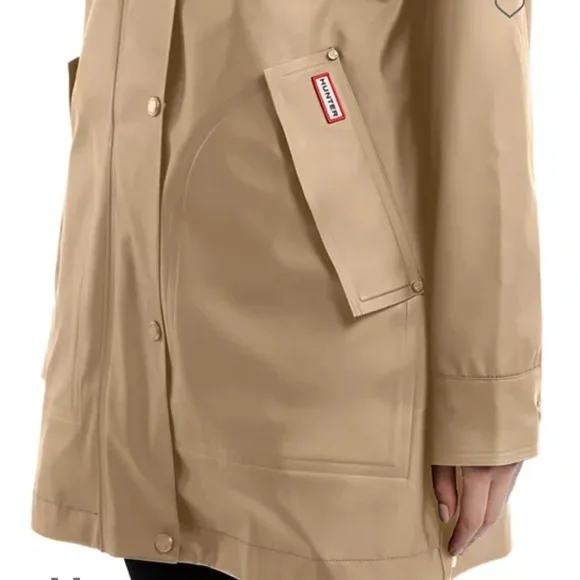 Hunter Acacia Rubberized Rain Jacket NWT - Picture 3 of 6